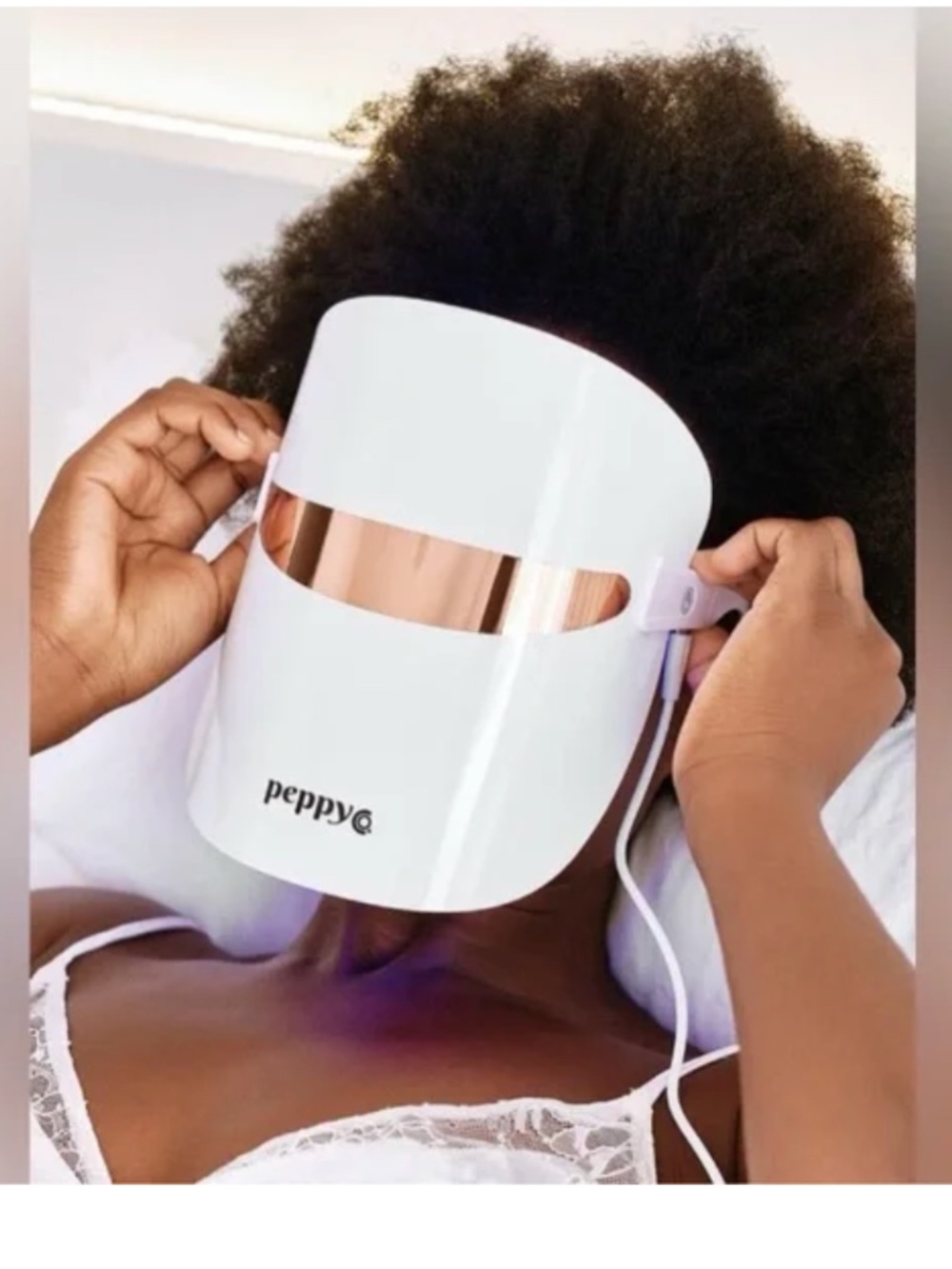 Peppy Red LED Light Therapy Mask